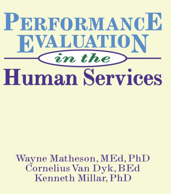E-knjiga Performance Evaluation in the Human Services Simon Slavin