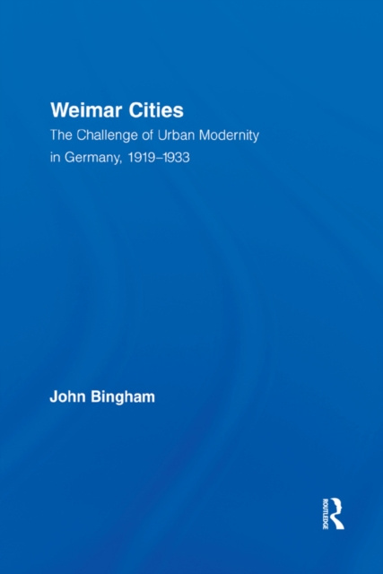 E-book Weimar Cities John Bingham