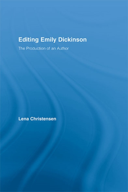 E-book Editing Emily Dickinson Lena Christensen
