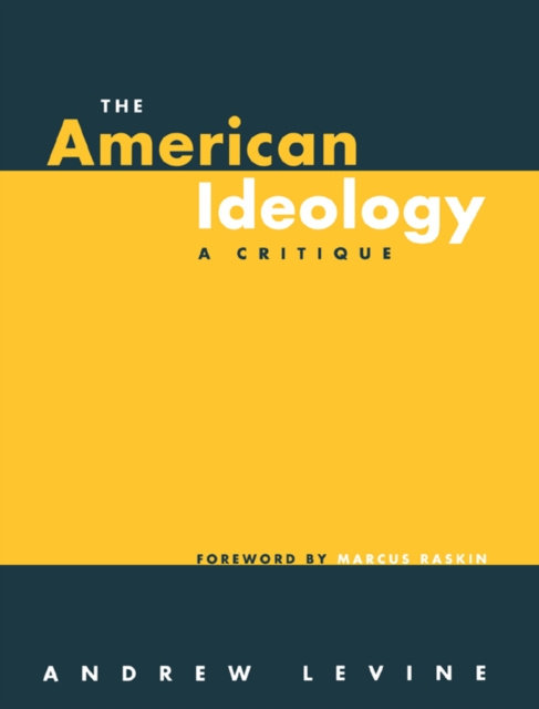 E-book American Ideology Andrew Levine