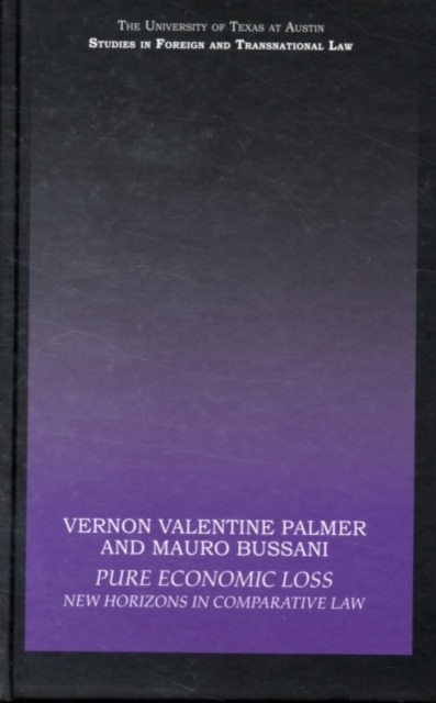 E-kniha Pure Economic Loss Vernon Valentine Palmer