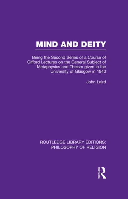 E-knjiga Mind and Deity John Laird