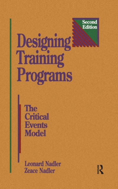 E-knjiga Designing Training Programs Zeace Nadler