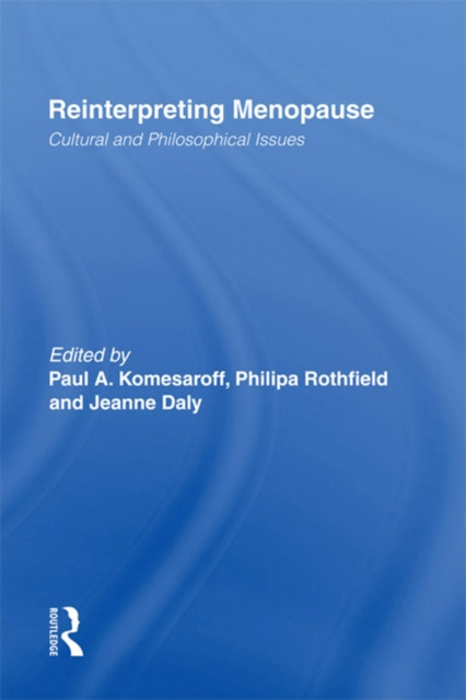 E-Book Reinterpreting Menopause Paul Komesaroff