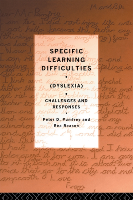 E-knjiga Specific Learning Difficulties (Dyslexia) Mr Peter D Pumfrey