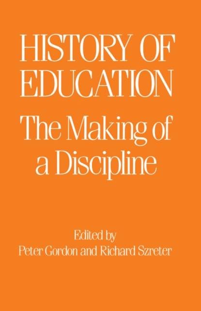 E-kniha History of Education Peter Gordon