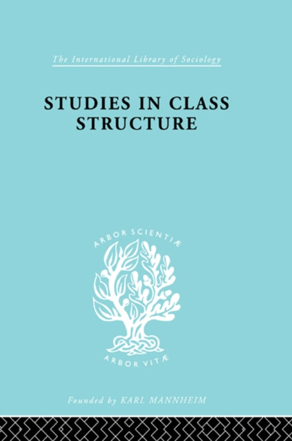 E-knjiga Studies in Class Structure G. D. H. Cole