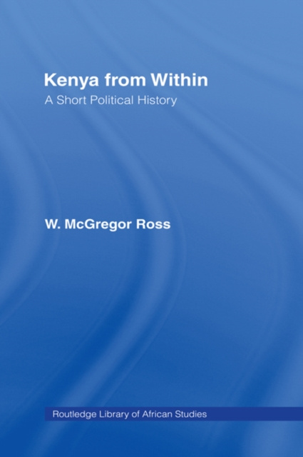E-knjiga Kenya from Within Ross W. McGregor
