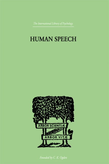 E-book Human Speech Richard Paget
