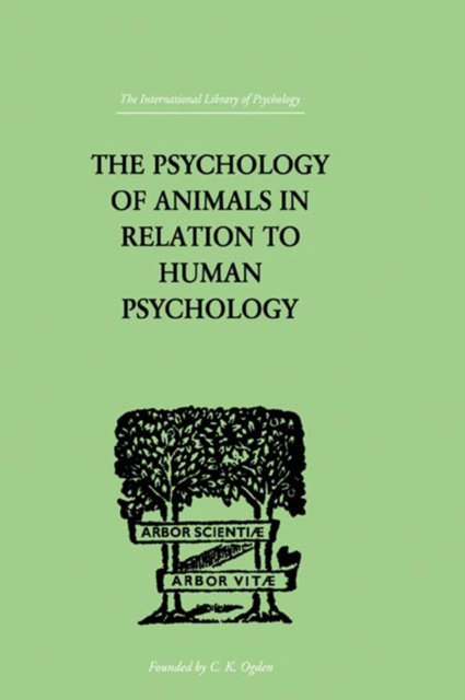 E-book Psychology of Animals in Relation to Human Psychology F. Alverdes