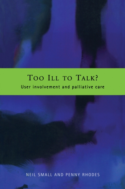 E-book Too Ill to Talk? Penny Rhodes