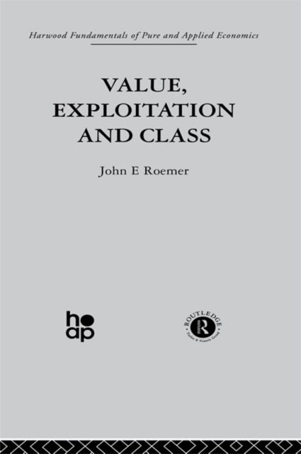 E-book Value, Exploitation and Class J. Roemer