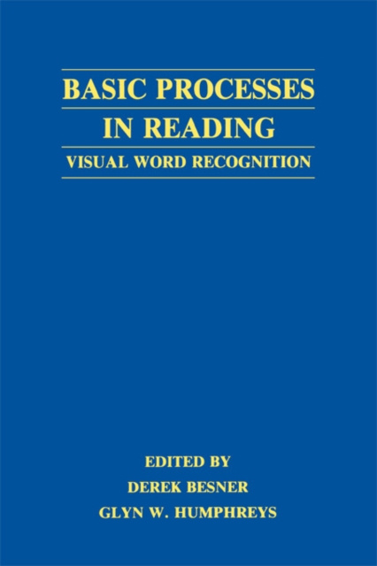 E-knjiga Basic Processes in Reading Derek Besner