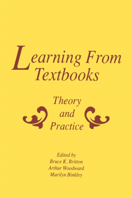 E-knjiga Learning From Textbooks Bruce K. Britton
