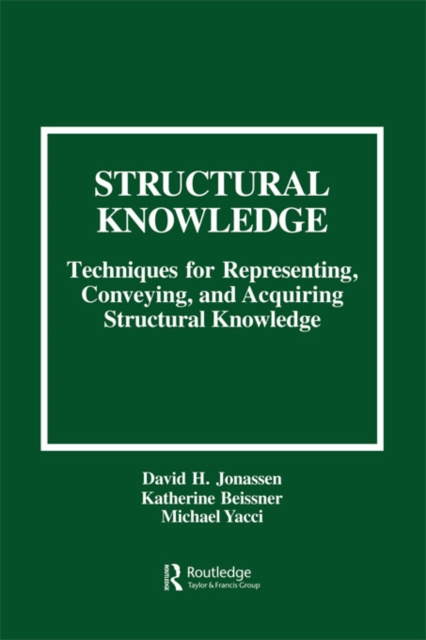 E-knjiga Structural Knowledge David H. Jonassen