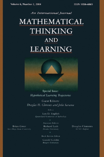 E-kniha Hypothetical Learning Trajectories Douglas H. Clements
