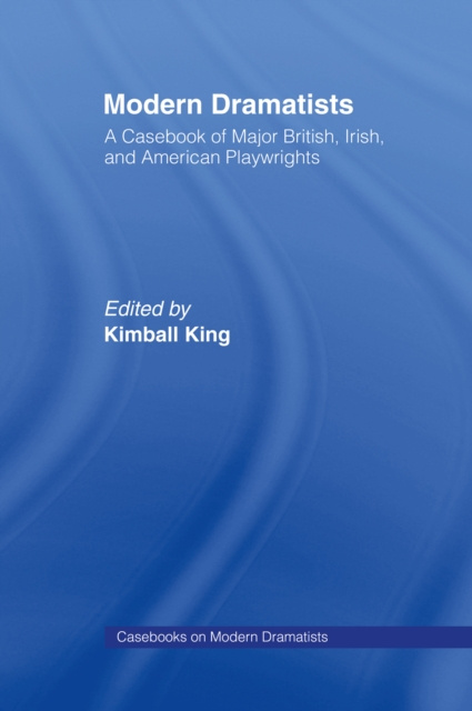 E-book Modern Dramatists Kimball King