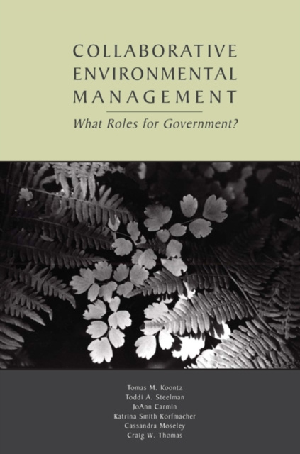 E-Book Collaborative Environmental Management Tomas M. Koontz