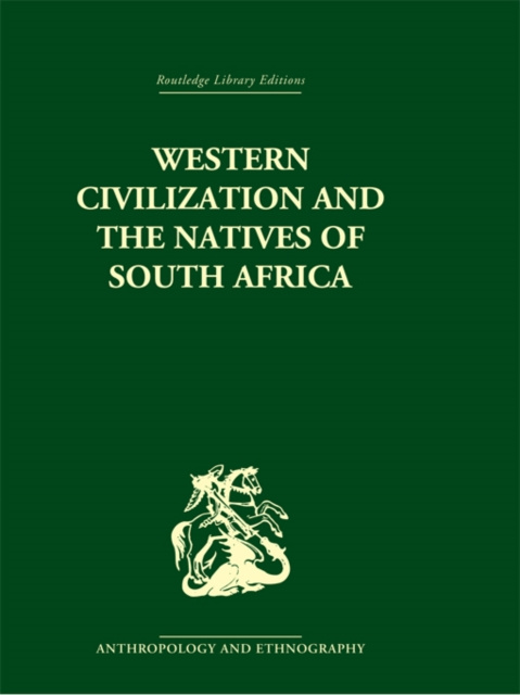 E-knjiga Western Civilization in Southern Africa Isaac Schapera