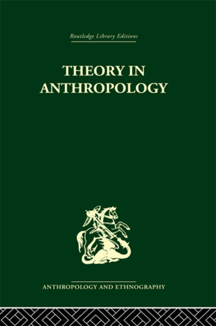 E-kniha Theory In Anthropol Liban V86 ROBERT A MANNERS