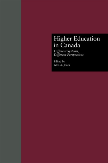 E-knjiga Higher Education in Canada Glen A. Jones