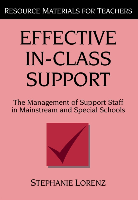 E-knjiga Effective In-Class Support Stephanie Lorenz