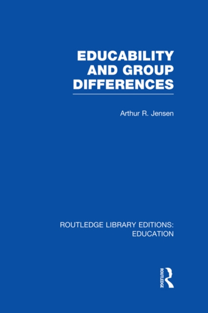 E-knjiga Educability and Group Differences Arthur Jensen