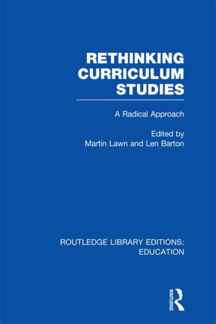 E-book Rethinking Curriculum Studies Martin Lawn