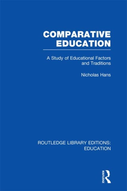 E-book Comparative Education Nicholas Hans