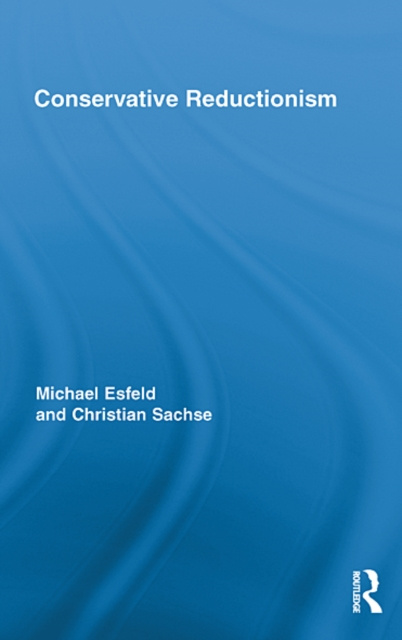 E-book Conservative Reductionism Michael Esfeld