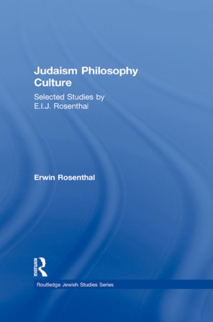E-kniha Judaism, Philosophy, Culture Erwin Rosenthal