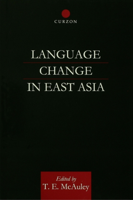 E-knjiga Language Change in East Asia T. E. McAuley
