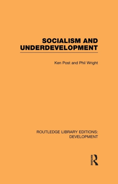E-book Socialism and Underdevelopment Ken Post