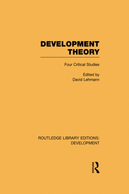 E-kniha Development Theory David Lehmann