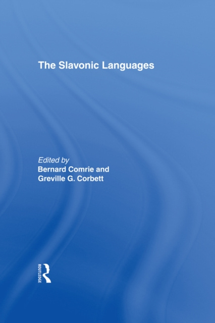 E-kniha Slavonic Languages Professor Greville Corbett