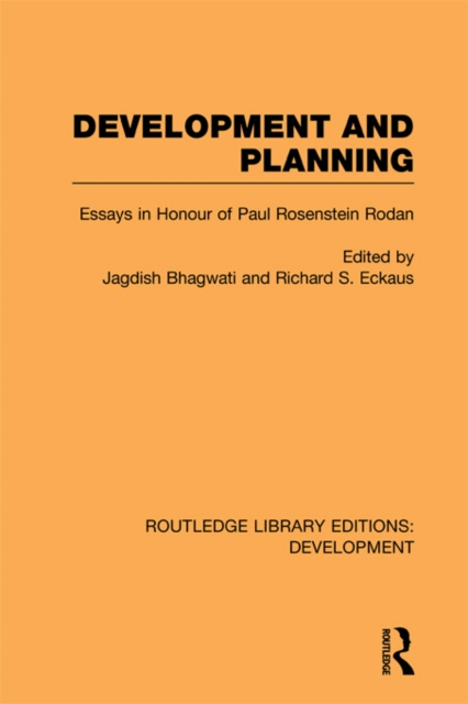 E-knjiga Development and Planning Jagdish Bhagwati