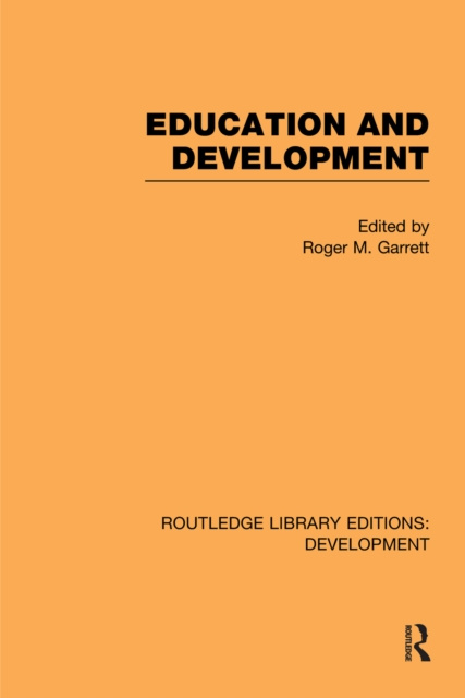 E-knjiga Education and Development Roger M. Garrett