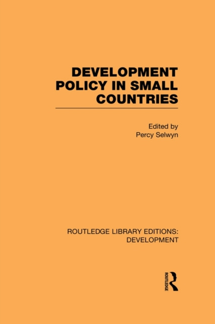 E-Book Development Policy in Small Countries Percy Selwyn