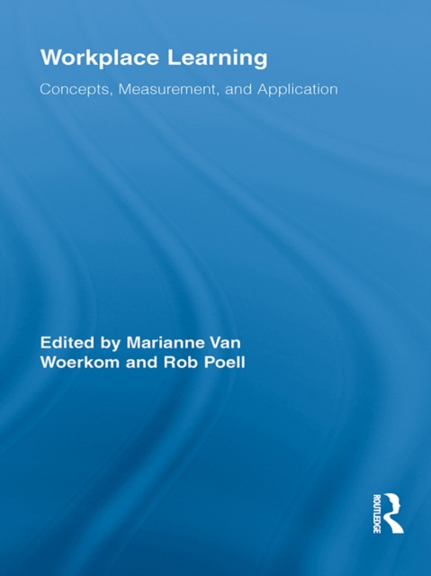 E-book Workplace Learning Marianne van Woerkom