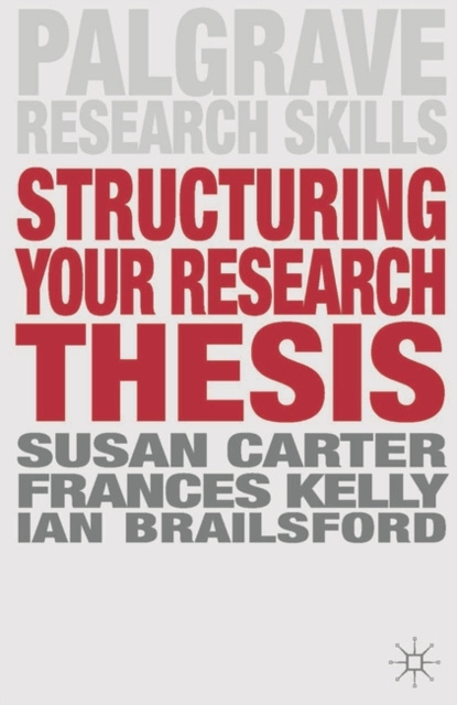 E-book Structuring Your Research Thesis Susan Carter