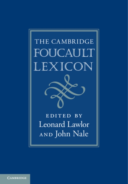 E-book Cambridge Foucault Lexicon Leonard Lawlor