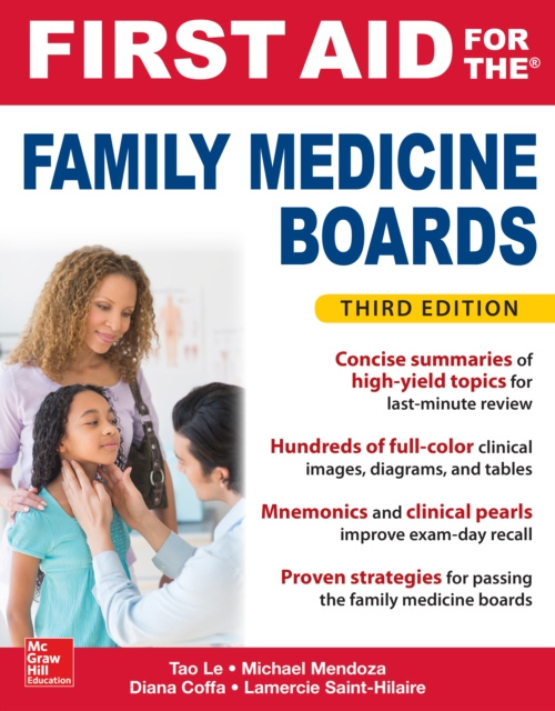 E-kniha First Aid for the Family Medicine Boards, Third Edition Tao Le