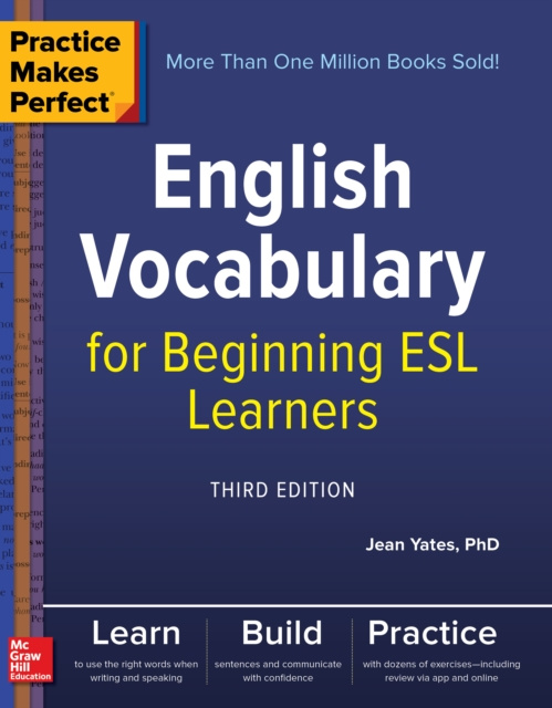 E-kniha Practice Makes Perfect: English Vocabulary for Beginning ESL Learners, Third Edition Jean Yates
