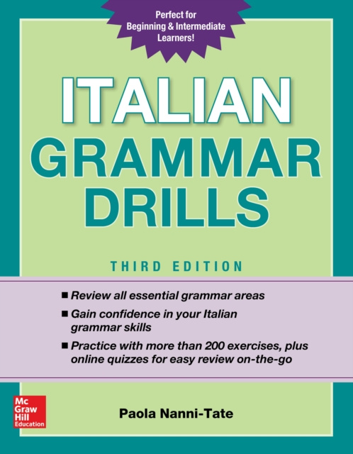 E-kniha Italian Grammar Drills, Third Edition Paola Nanni-Tate