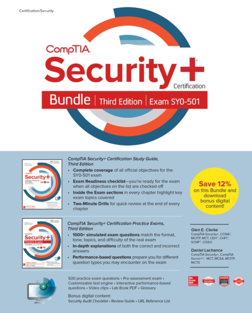 E-kniha CompTIA Security+ Certification Bundle, Third Edition (Exam SY0-501) Glen E. Clarke