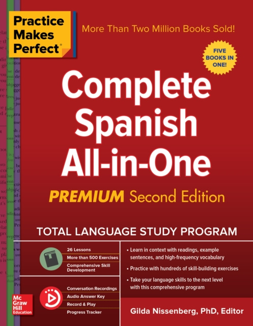 E-book Practice Makes Perfect: Complete Spanish All-in-One, Premium Second Edition Gilda Nissenberg