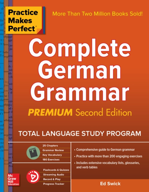 E-book Practice Makes Perfect: Complete German Grammar, Premium Second Edition Ed Swick