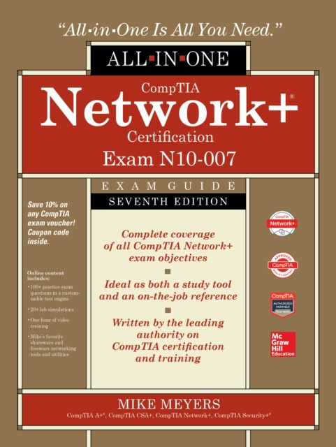 E-kniha CompTIA Network+ Certification All-in-One Exam Guide, Seventh Edition (Exam N10-007) Mike Meyers