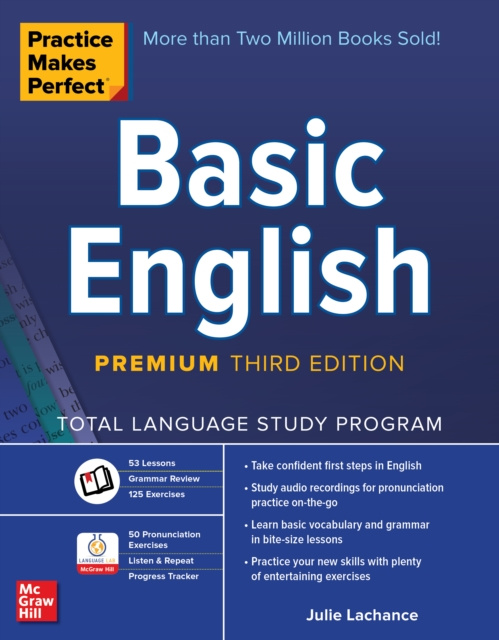 E-knjiga Practice Makes Perfect: Basic English, Premium Third Edition Julie Lachance