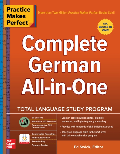 E-book Practice Makes Perfect: Complete German All-in-One Ed Swick